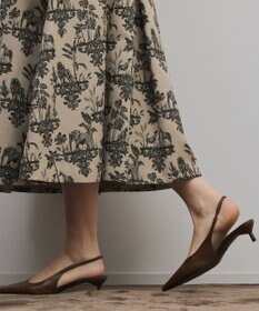 GRACE CONTINENTAL アニマルジャガードスカート