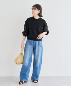 Green Parks ・ＥＬＥＮＣＡＲＥ　ＤＵＥ　デニムバレルレッグパン