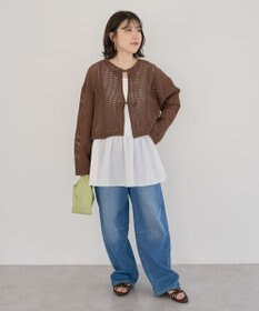 Green Parks ・ＥＬＥＮＣＡＲＥ　ＤＵＥ　デニムバレルレッグパン