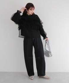 Green Parks ・ＥＬＥＮＣＡＲＥ　ＤＵＥ　デニムバレルレッグパン