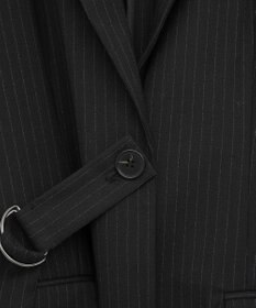 YECCA VECCA 2wayアシメデザインロングジャケット