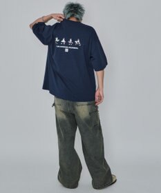 WEGO 【ユニセックス着用ITEM/MLサイズ展開】別注VISIONゴーストスケーターグラフィックT（SS）