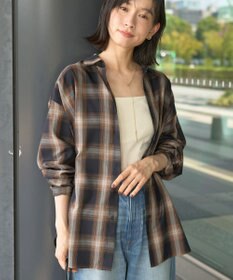 AMERICAN HOLIC イージーケアチェックシャツ【360°着こなしシャツ】