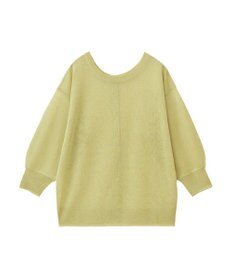 Green Parks ２ｗａｙ　７分袖ブライトシアーニットプルオーバー