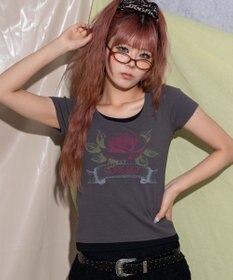 WEGO レイヤードドッキンググラフィックT