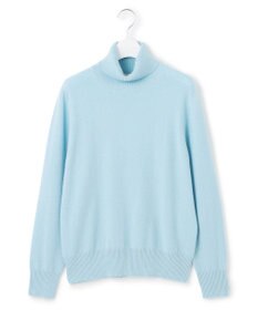 23区 L 【滝沢眞規子さん着用/Oggi掲載/洗える】ピュアカシミヤ タートルネック ニット