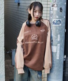 WEGO 【ユニセックス着用ITEM】フェイクスウェードゲームプルオーバー