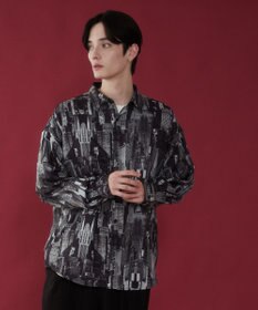 WEGO アムンゼンパターンBIGシャツ（LS）