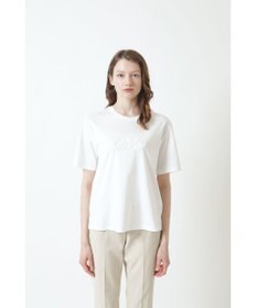 DAKS ロゴ スパンコール Tシャツ
