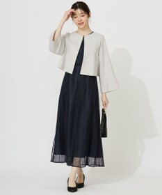 ANY SIS 【洗える】セレモニークロップド ジャケット