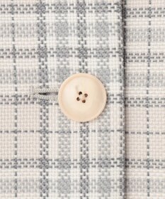 自由区 S 【洗える】オルタネートチェック コート