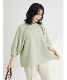 Green Parks 接触冷感　ラグランスリーブブラウス