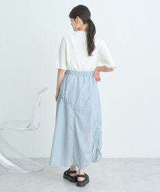 earth music&ecology 半袖ポロニットプルオーバー