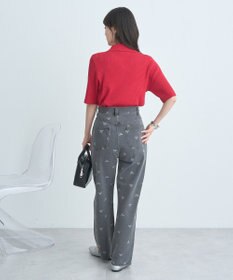 earth music&ecology 半袖ポロニットプルオーバー