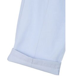 Green Parks 綿麻混イージーワイドパンツ