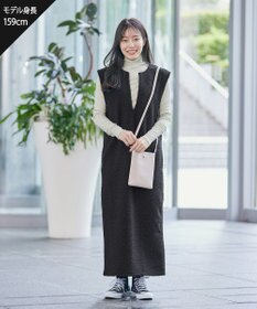 Tiaclasse ボアジャンパースカート ワンピース