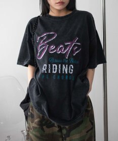 WEGO ヴィンテージウォッシュグラフィックBIGT