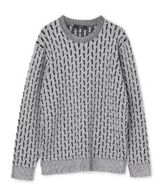 JOSEPH HOMME 【新柄】モロッカンクリスタル　クルーネックニット