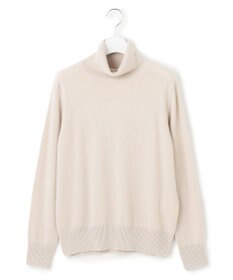 23区 L 【滝沢眞規子さん着用/Oggi掲載/洗える】ピュアカシミヤ タートルネック ニット