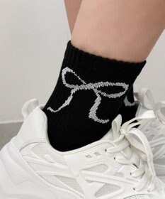 WEGO 底パイルデザインソックス（丈14㎝）