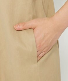 uncrave 【手洗い可】ライト チノ ワンピース（uncrave WHITE）