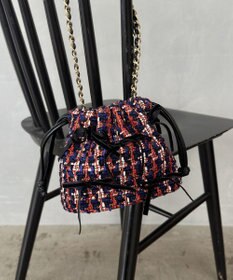 組曲 ツイードMINIドロスト バッグ