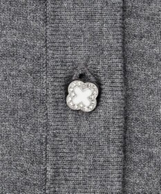 組曲 【先行予約】アトランダムビジューボタンカーディガン