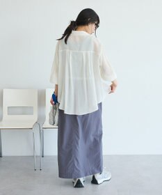CRAFT STANDARD BOUTIQUE ヴィンテージボイルタックフレアシャツ