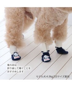PET PARADISE スヌーピー makokoro スリット 靴下  ＳＳ 小型犬