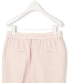 ICB L 【新色追加・洗える】 FluidBackSatin ドロストパンツ