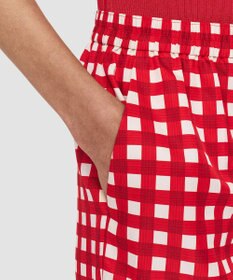 JOSEPH ヴィシー コットンシルク　クロップドトラウザーズ