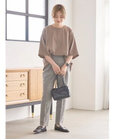 AMERICAN HOLIC 接触冷感　衿リブブラウソー