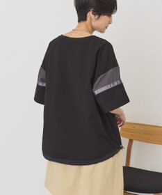 AMERICAN HOLIC 異素材ラインプルオーバー