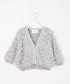 自由区 【カトリエムブーケ】Cardigan tout doux フリンジカーディガン