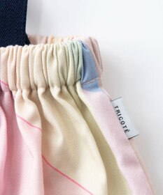 TRICOTE オーロラ柄サスペンダー付カボチャパンツ