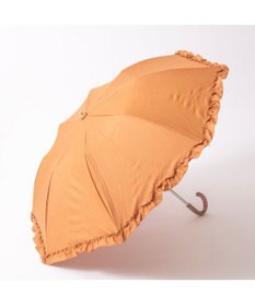 UNBILLION カシュネ cachenez / 【晴雨兼用】【日傘】 シャンプレーフリルトップレス折りたたみ傘