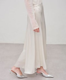 uncrave アセテートヴィンテージサテン マーメイドスカート