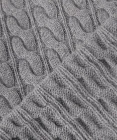 BEIGE， 【洗える】SEDONA / ウールカシミヤケーブルニット