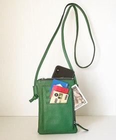 Hekhèr Le Style de Vie 新色追加【日本製】シュリンクレザー スマートフォンポシェット