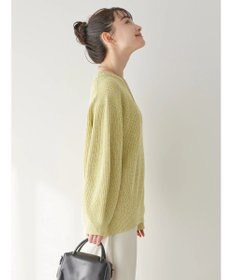 AMERICAN HOLIC 片畦クルーネックニットプルオーバー