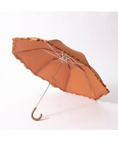 UNBILLION カシュネ cachenez / 【晴雨兼用】【日傘】 シャンプレーフリルトップレス折りたたみ傘