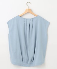 組曲 L 【WEB限定】シルケットポンチフレンチスリーブ カットソー