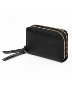 UNBILLION ペルケ perche / ドット型押し・ジャバラカードキーケース