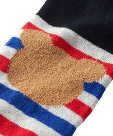 MIKI HOUSE HOT BISCUITS 【70-100cm】 顔ドン のびのび ベビースパッツ