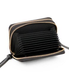 UNBILLION ペルケ perche / ドット型押し・ジャバラカードキーケース