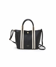 TOPKAPI 【TREASURE TOPKAPI】ソフトシュリンク テープコンビ ミニ トート バッグ ショルダーベルト付