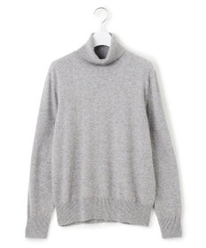 23区 L 【滝沢眞規子さん着用/Oggi掲載/洗える】ピュアカシミヤ タートルネック ニット