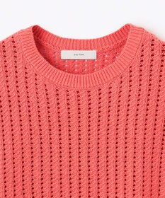 ANY L パターンメッシュニットベスト