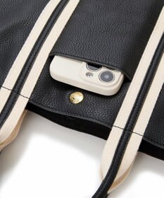 TOPKAPI 【TREASURE TOPKAPI】ソフトシュリンク テープコンビ ミニ トート バッグ ショルダーベルト付