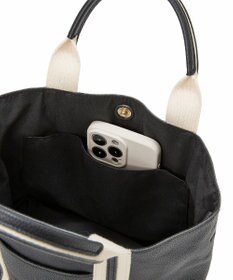 TOPKAPI 【TREASURE TOPKAPI】ソフトシュリンク テープコンビ ミニ トート バッグ ショルダーベルト付